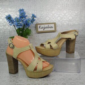 BORN CROWN Vacchetta Platform Size 8